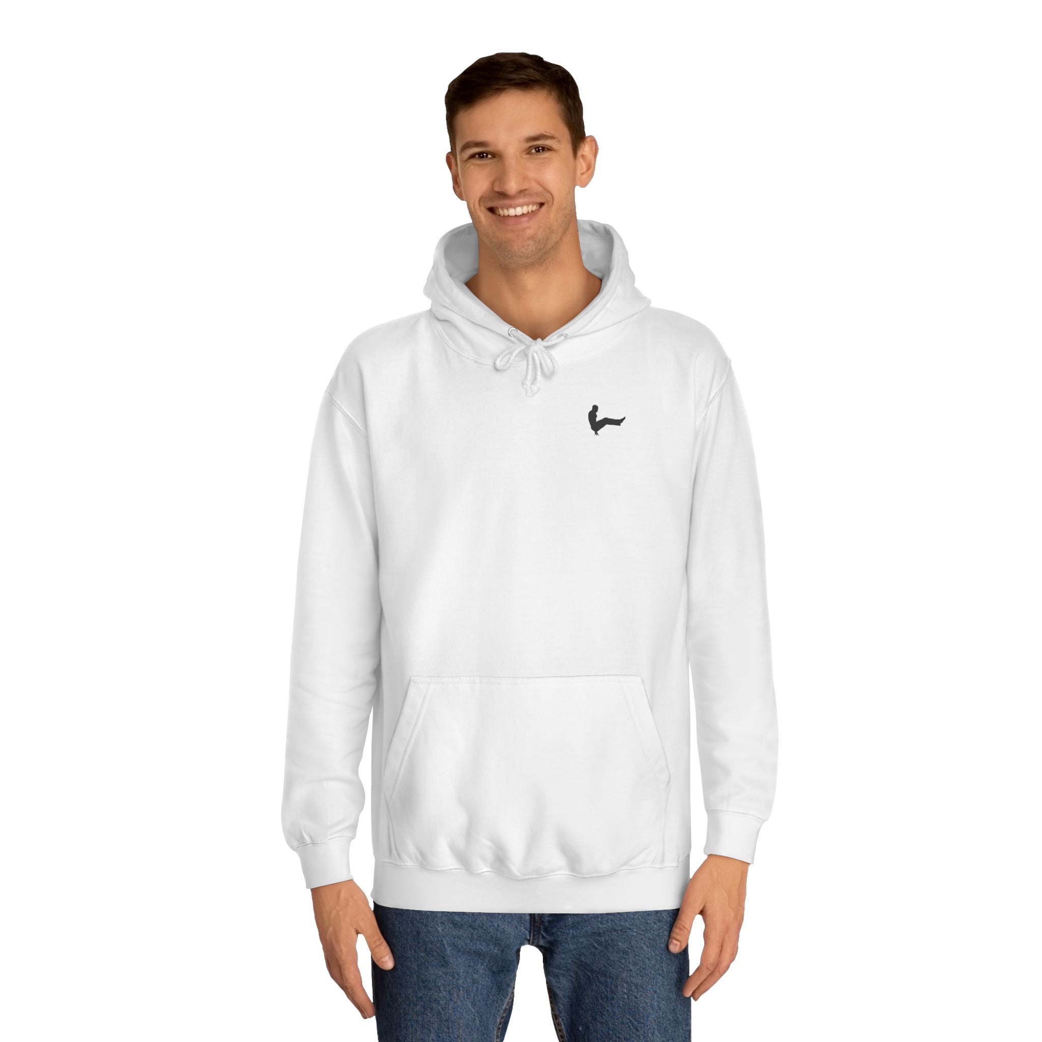 Barcode Unisex College Hoodie