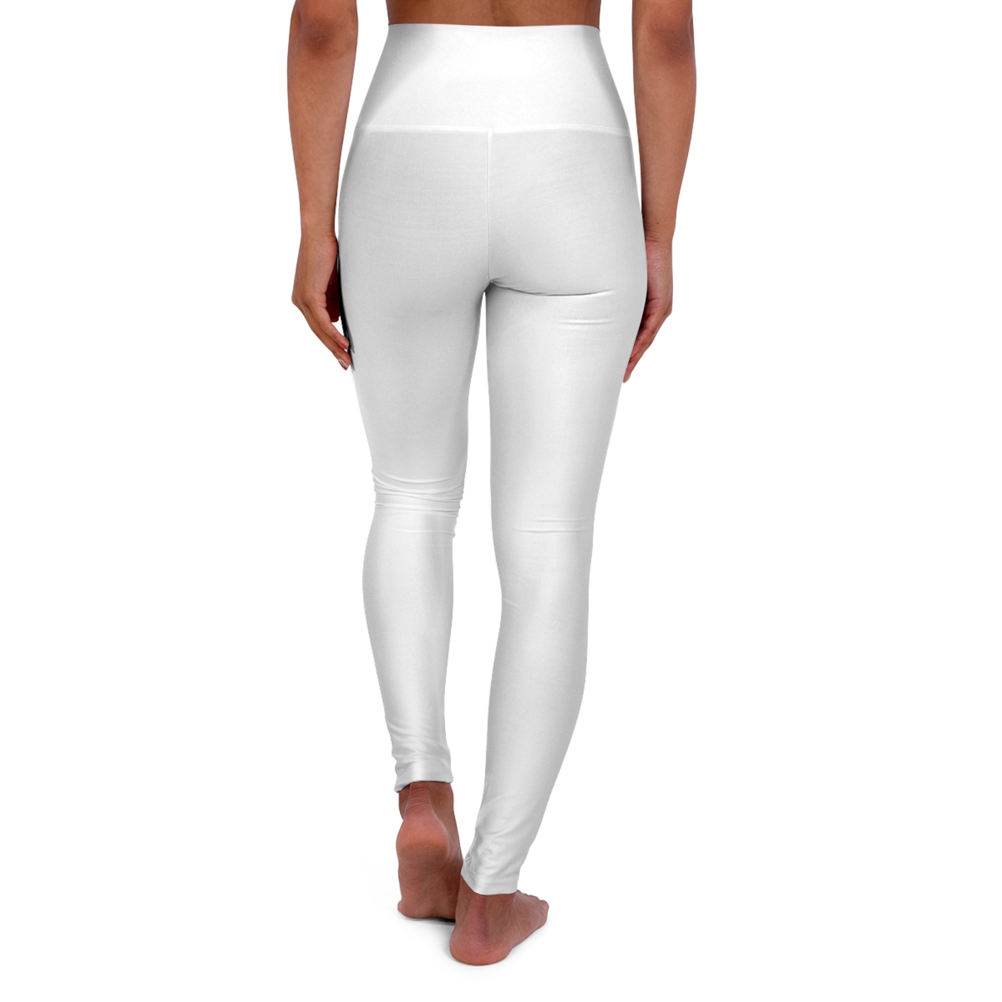 Barcode High Waisted Yoga Leggings