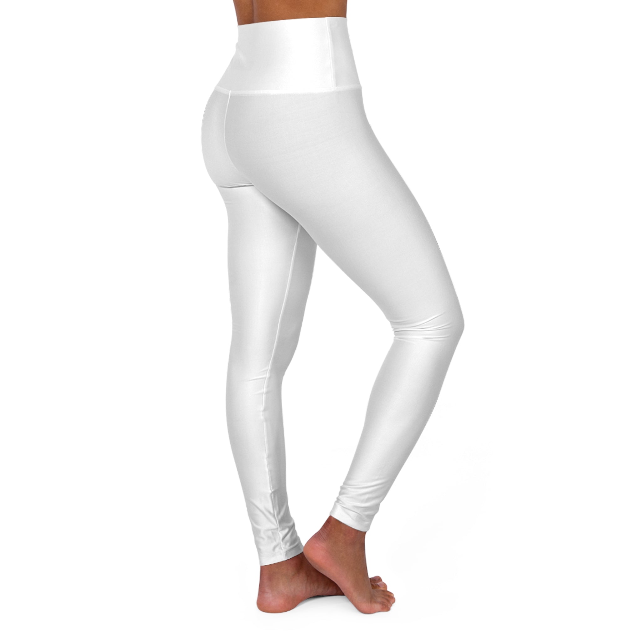 Barcode High Waisted Yoga Leggings