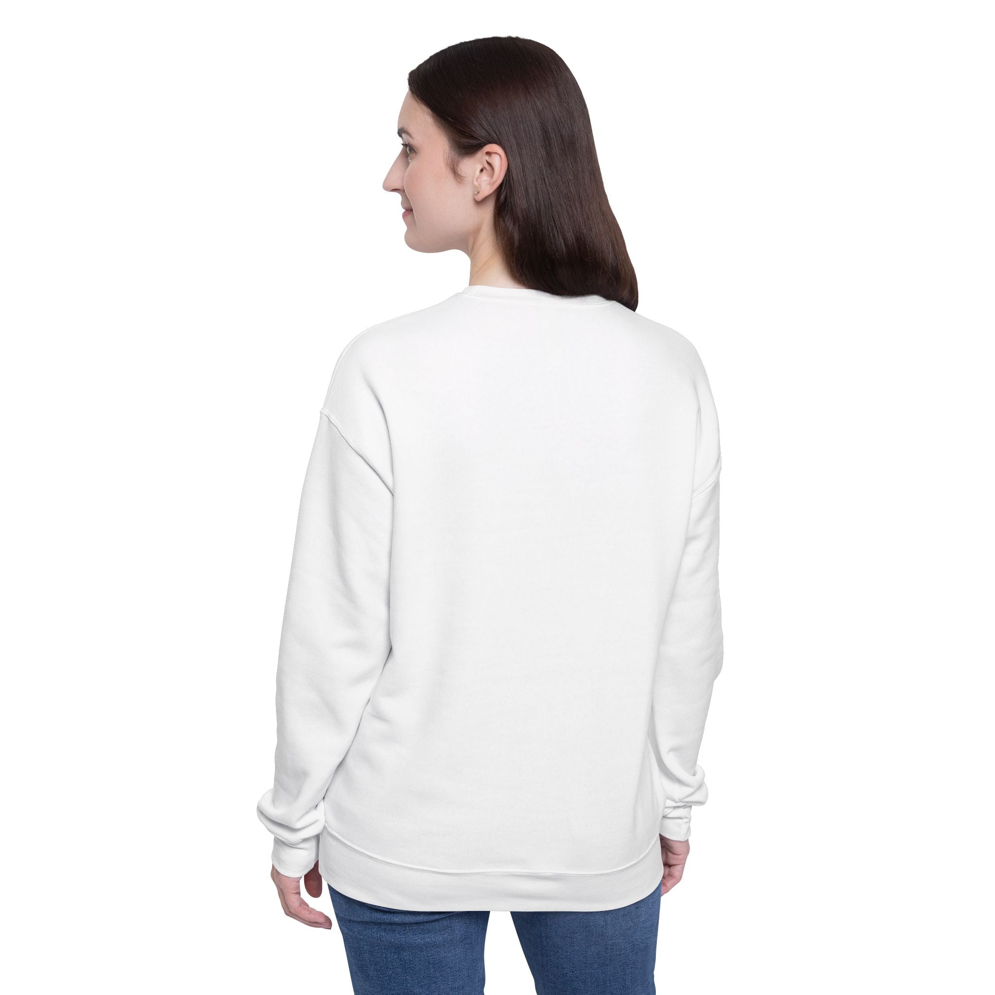 Barcode Unisex Drop Shoulder Sweatshirt