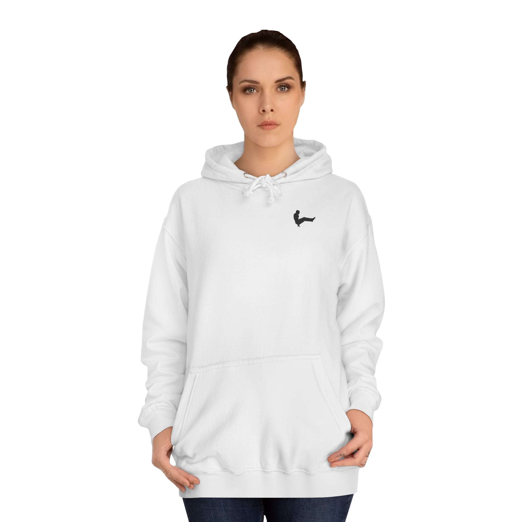 Barcode Unisex College Hoodie