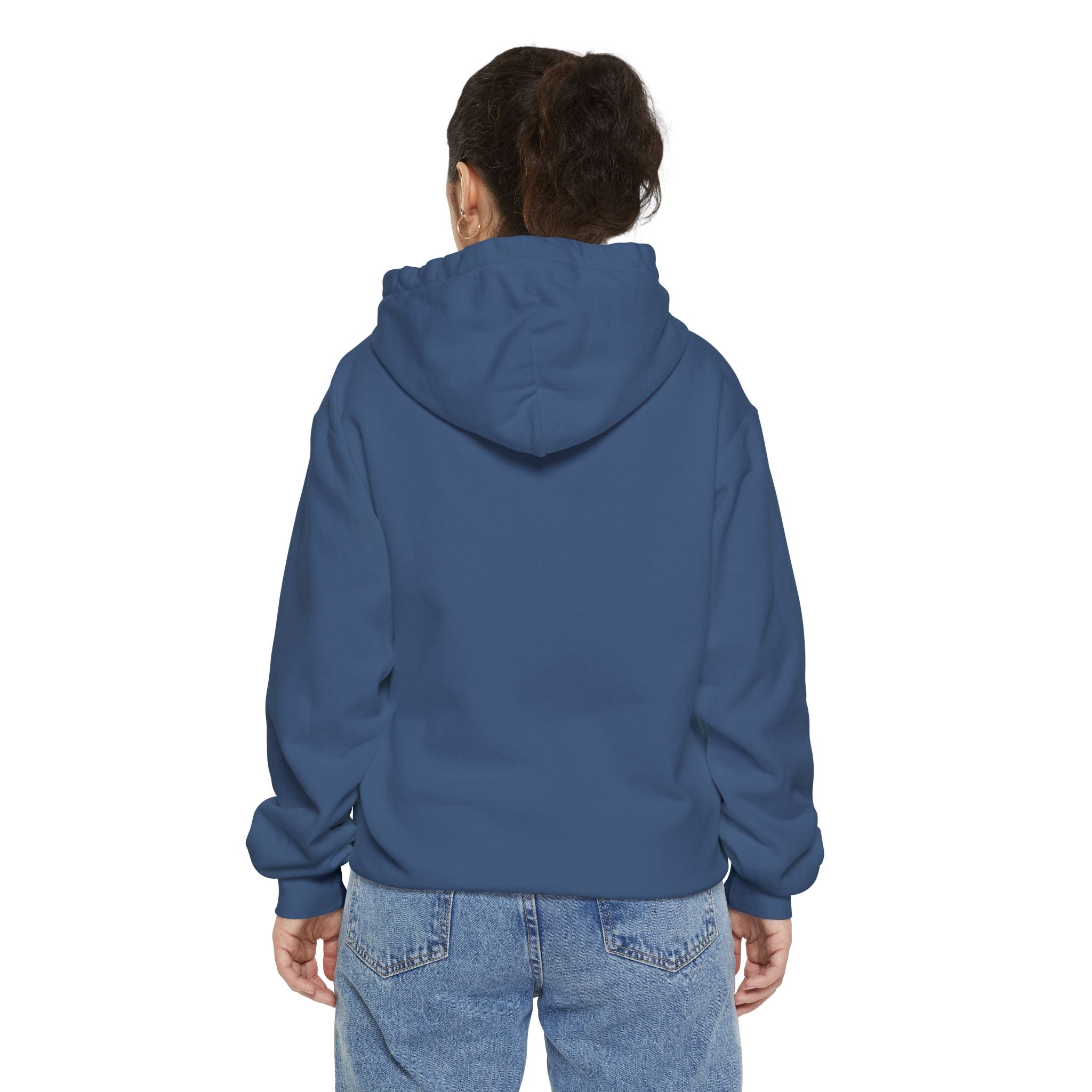 Barcode Unisex Garment-Dyed Hoodie